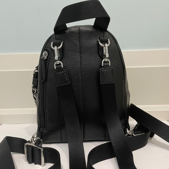 Slater Extra-Small Pebbled Leather Convertible Backpack - Picture 5 of 5